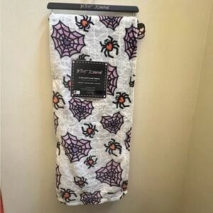 Betsey Johnson Halloween Throw Blanket 50” x 70”
